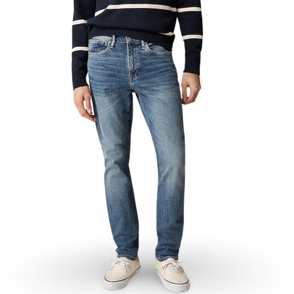 J. Crew 484 Slim Fit Stretch Jean in Three Year Wash BO849 NWOT - Picture 1 of 6